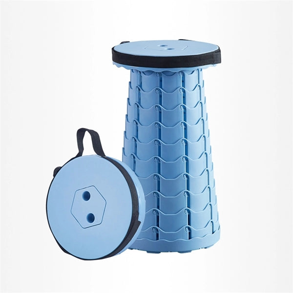 Telescopic Camping Stool Portable Folding Retractable Chair