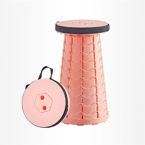 Telescopic Camping Stool Portable Folding Retractable Chair