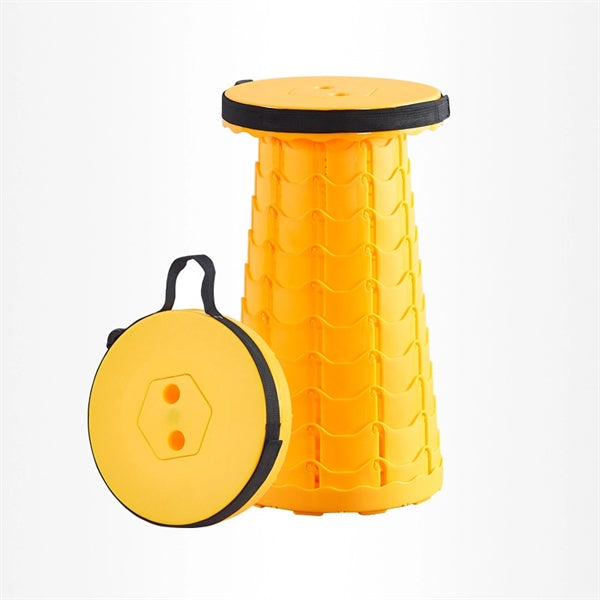 Telescopic Camping Stool Portable Folding Retractable Chair