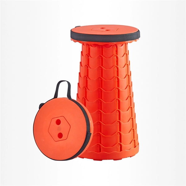 Telescopic Camping Stool Portable Folding Retractable Chair