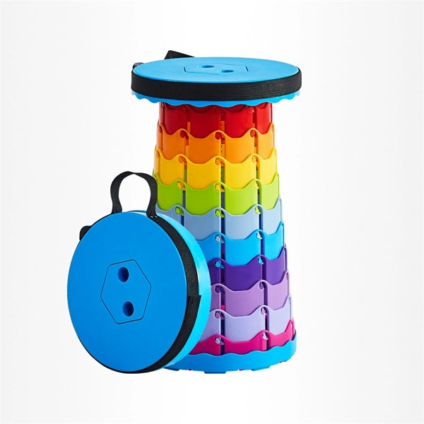 Telescopic Camping Stool Portable Folding Retractable Chair