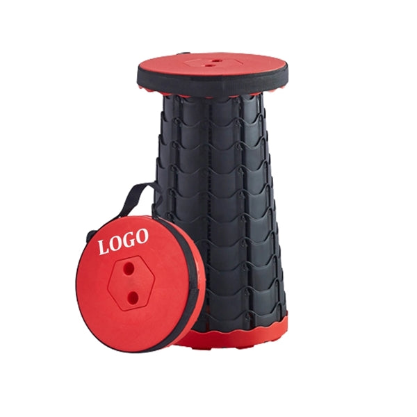 Telescopic Camping Stool Portable Folding Retractable Chair