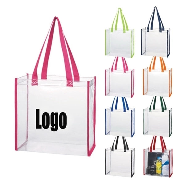 Clear Tote Bag Stadium Approved