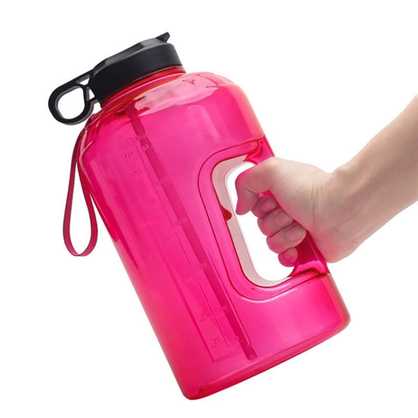 1 Gallon 128 OZ Large Motivational Water Bottle With Straw