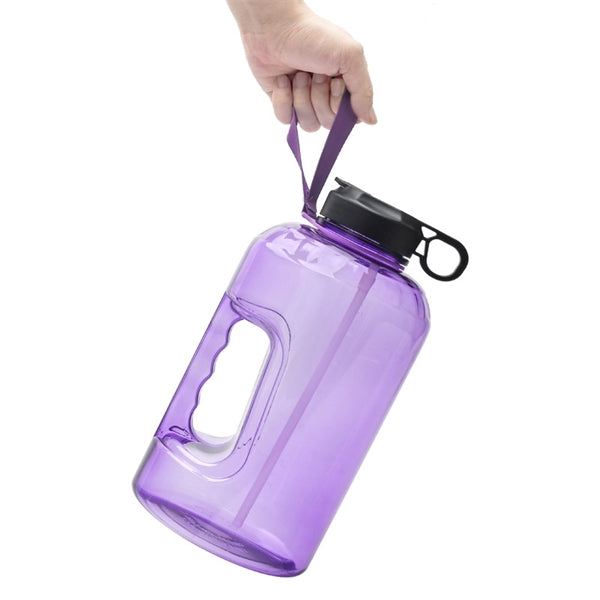 1 Gallon 128 OZ Large Motivational Water Bottle With Straw