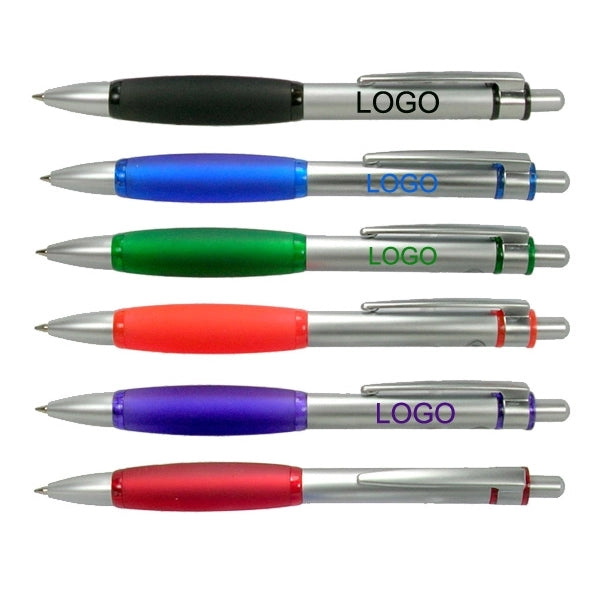 Rubber Grip Ballpoint Pens