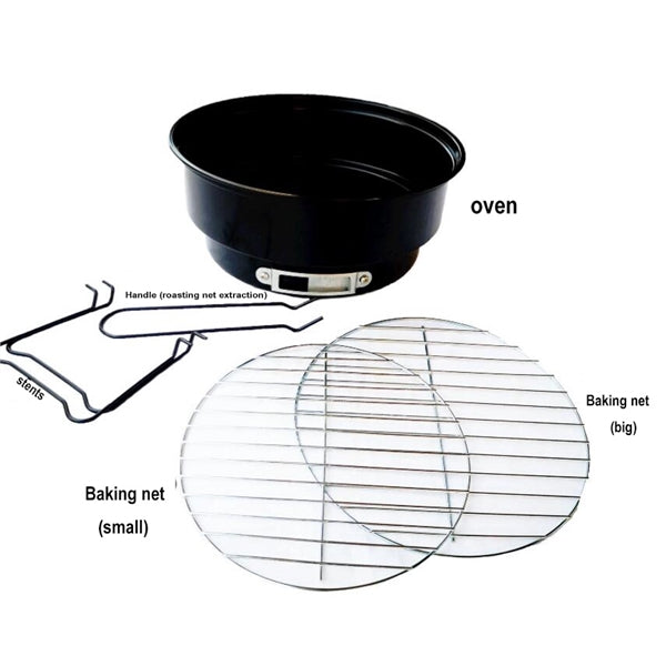 Picnic Portable BBQ With Cooler Bag