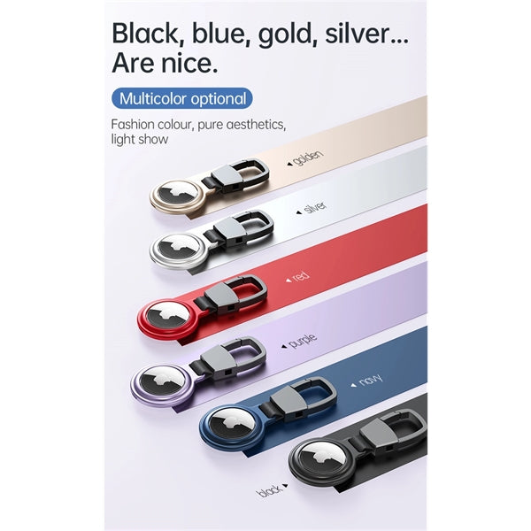 RFID Wallet + Keychain w/ Apple Tracker Holder