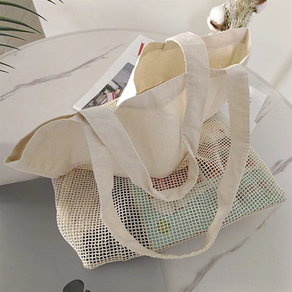 Small Square Cotton Mesh Bag