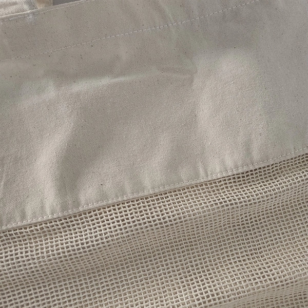 Small Square Cotton Mesh Bag