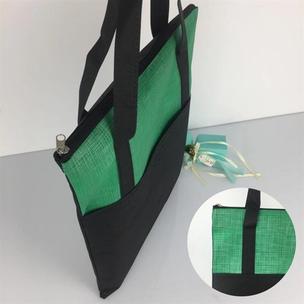 Folding Zipper Non-woven Bag