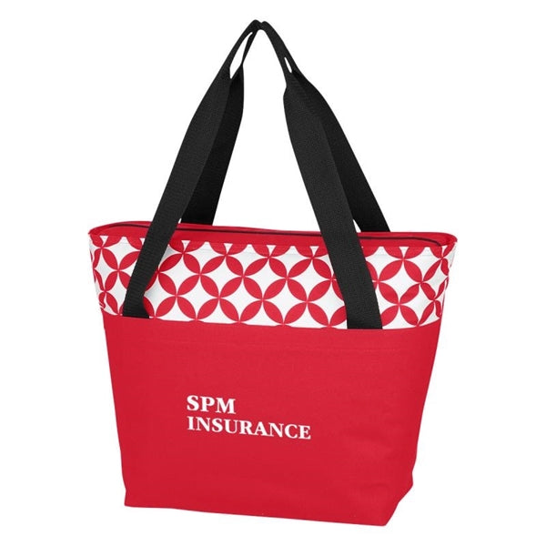 210d Polyester Peva Portable Waterproof Lunch Box Bag