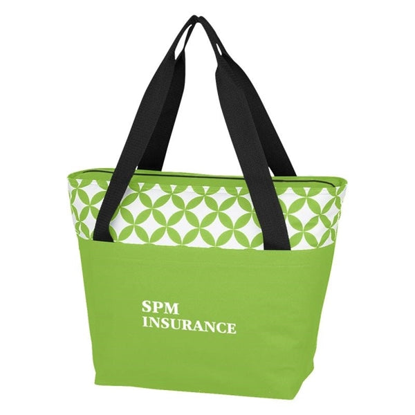 210d Polyester Peva Portable Waterproof Lunch Box Bag