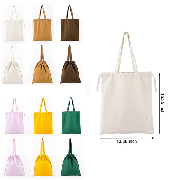Drawstring Tote Bag