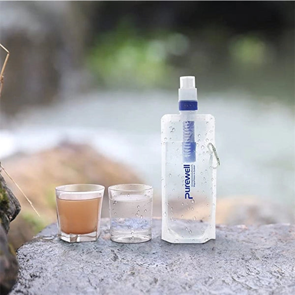 1000ML Collapsible BPA Free Canteen Water Filter
