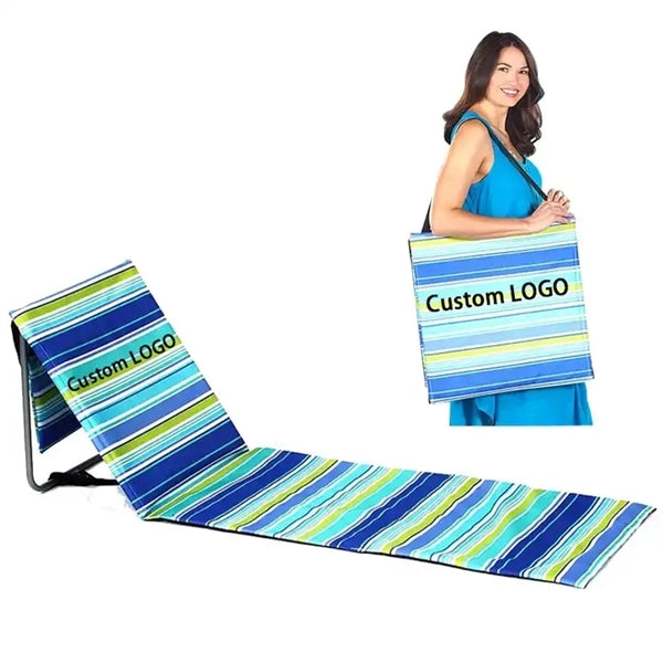 Beach mat lounge chair
