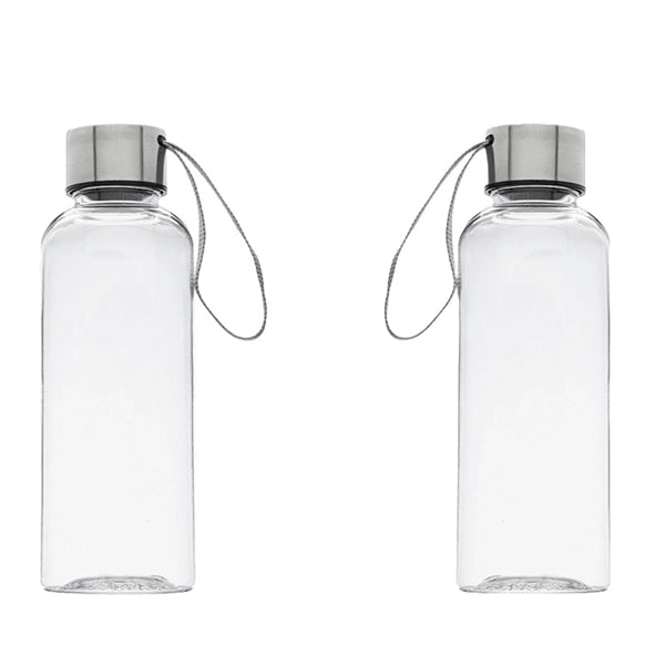 Plastic Water Bottle with Strap, 17 oz.