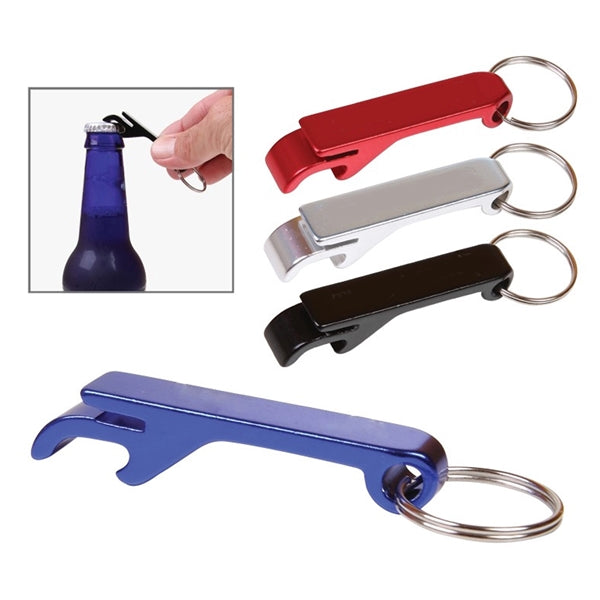 Aluminum Bottle/Can Opener Key Ring