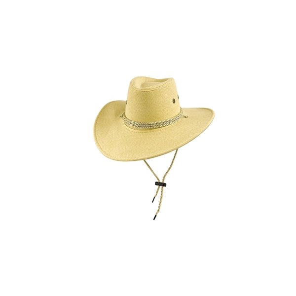 Western Suede Cowboy Hat With Wide Brim