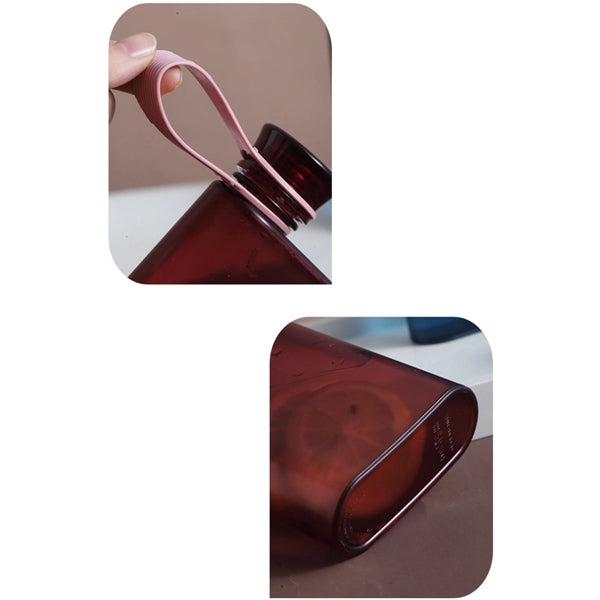 Flat Portable Travel Mug Handbag Slim Cold Flask