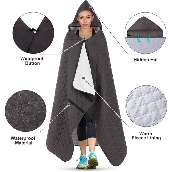 Hooded Outdoor Blanket