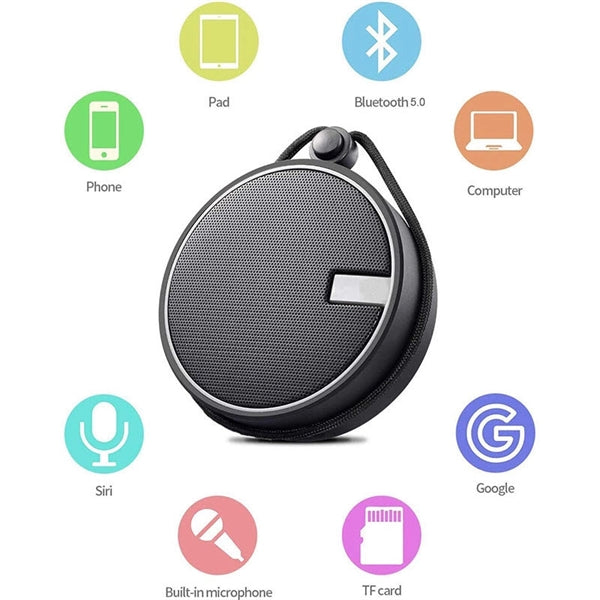 Portable Wireless Outdoor Speaker with HD Sound Support TF C