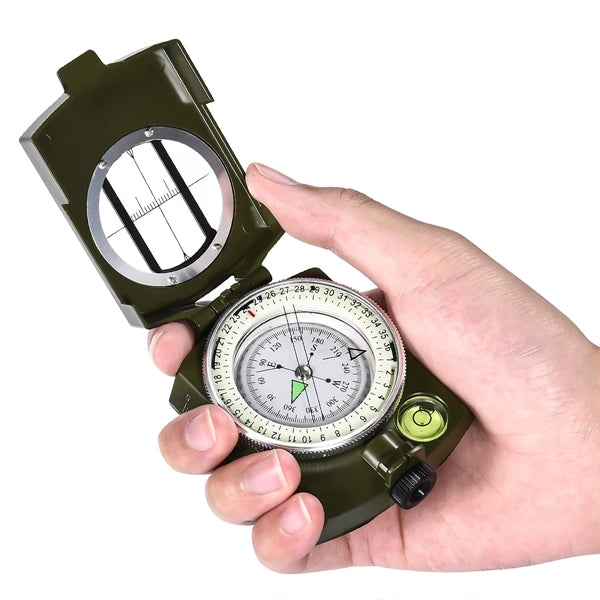 Military Lensatic Sighting Compass