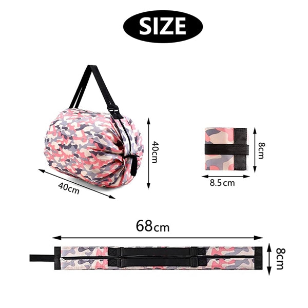 Foldable Grocery Storage Tote