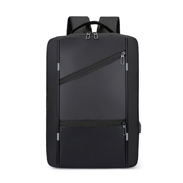 Simple Multi-Functional Usb Charging Large Capacity Backpack