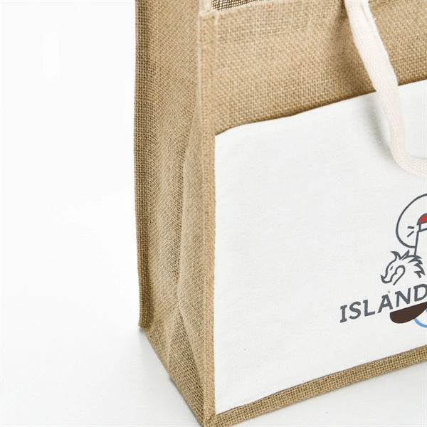 Storage Jute Tote Bag