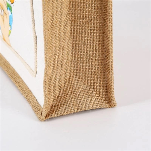 Storage Jute Tote Bag