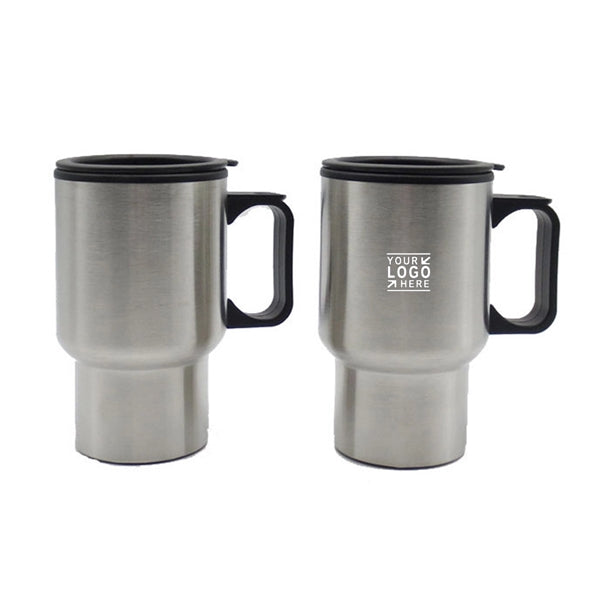 16 oz Stainless Steel Travel Mug