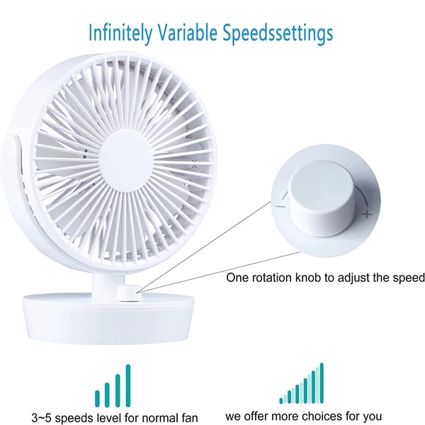 6 Inches Usb Desk Fan