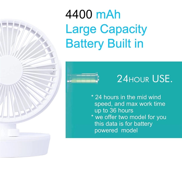 6 Inches Usb Desk Fan