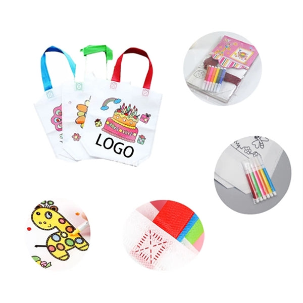 Children's Graffiti Tote Bag