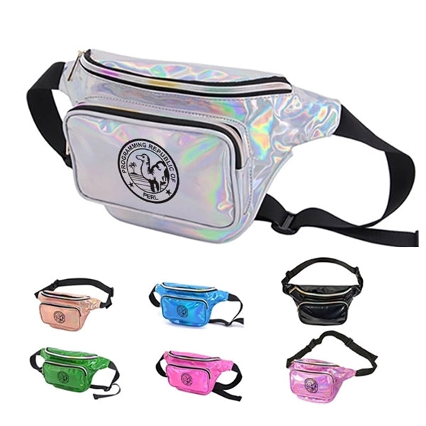 Holographic Fanny Pack Neon Waist Bag