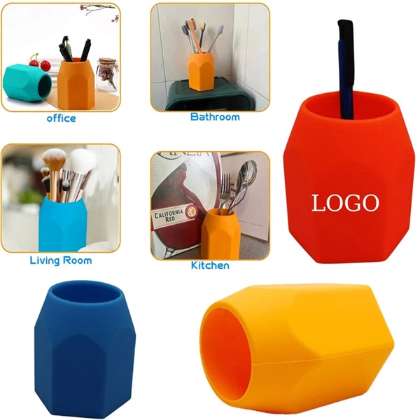 Unique Soft Silicone Pen Holder