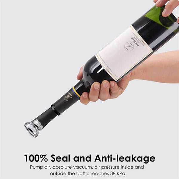 Set of 2 Wine Stopper & Pourer