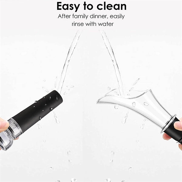 Set of 2 Wine Stopper & Pourer