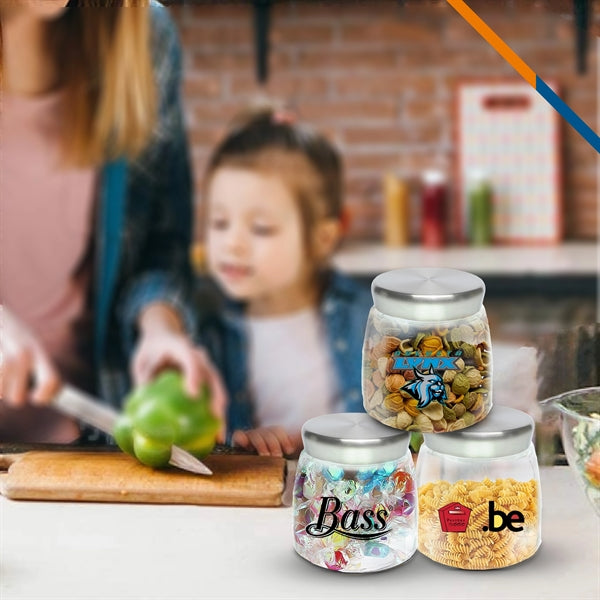 Donna Glass Candy Jars