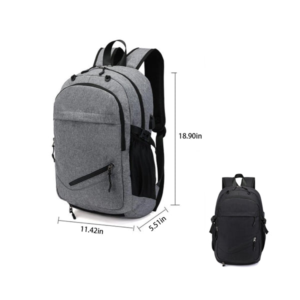 School Basketball Backpack With USB Charging