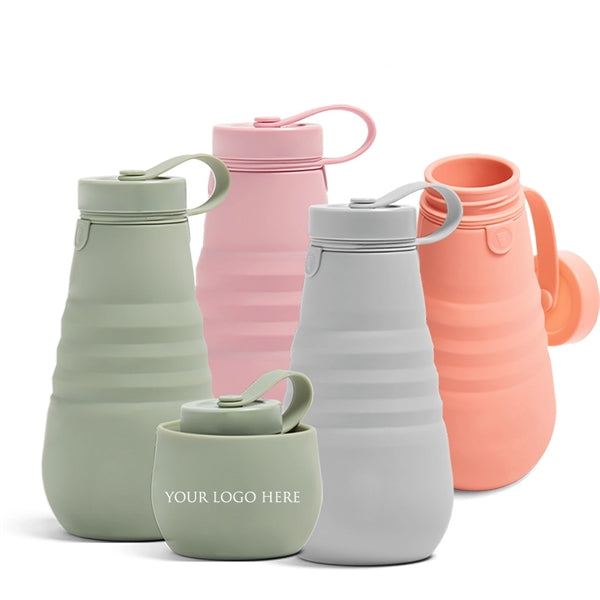 Collapsible Silicone Water Bottle