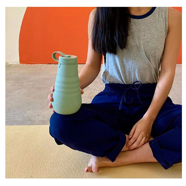 Collapsible Silicone Water Bottle