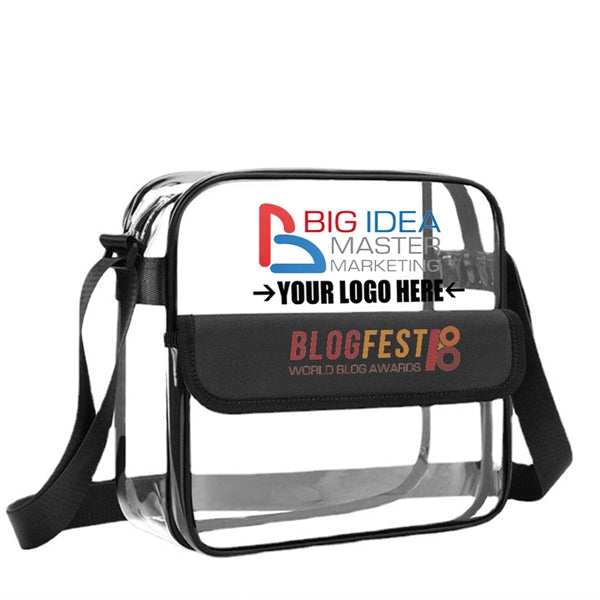 Large Durble Transparent PVC Shoulder Bag