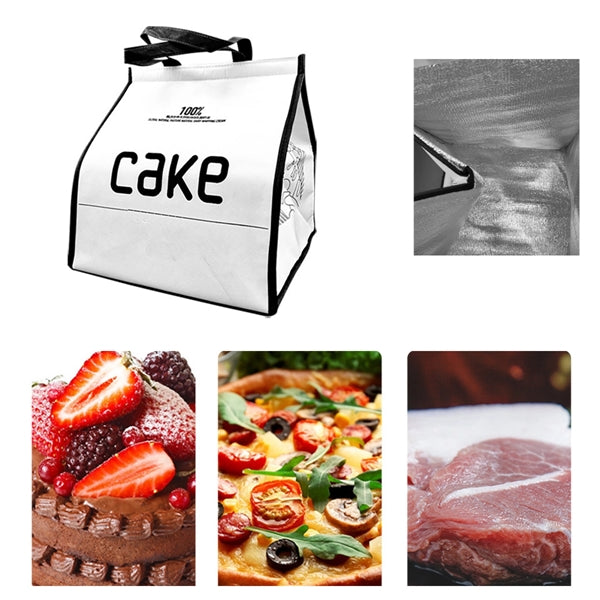 Resealable Insulated Cake Food Delivery Bag