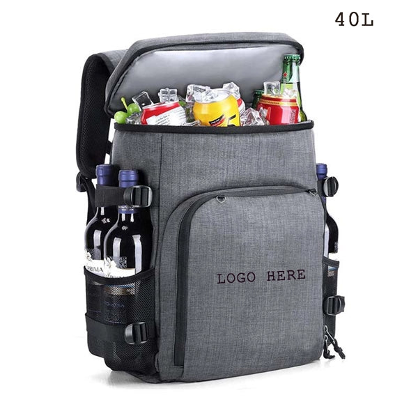 Large Capacity Insulated Cooler Backpack 40L