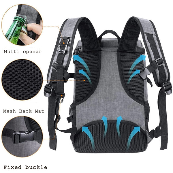 Large Capacity Insulated Cooler Backpack 40L