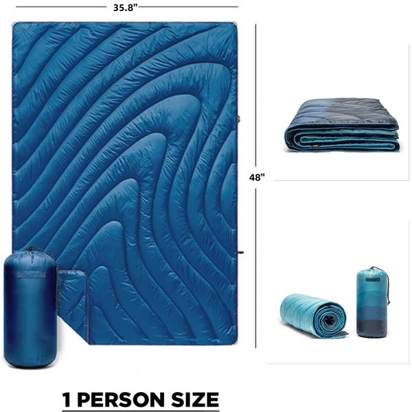 Printed Outdoor Camping Blanket for Traveling