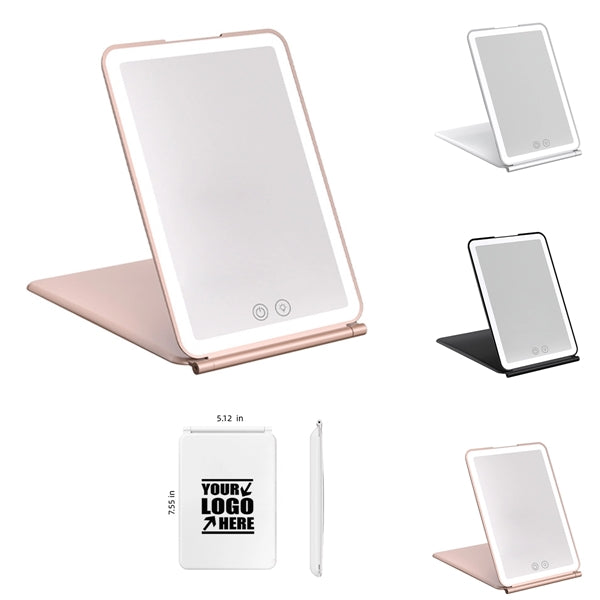 Portable Compact LED Cosmetic Mirror for Women Traveling
