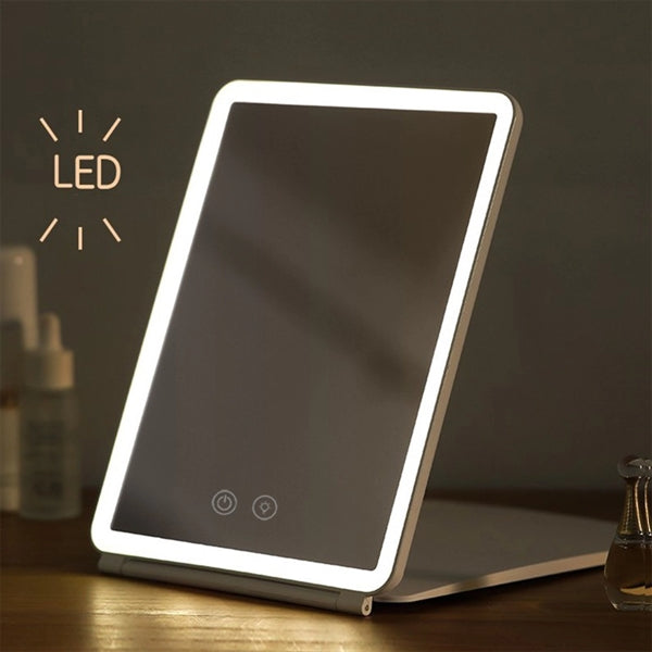 Portable Compact LED Cosmetic Mirror for Women Traveling